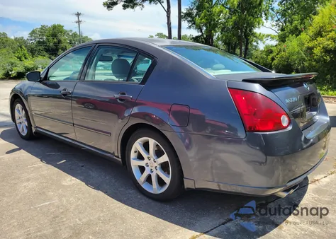 2007 Nissan Maxima 3.5 Se z USA, uszkodzony, nr VIN 1N4BA41E17C853271